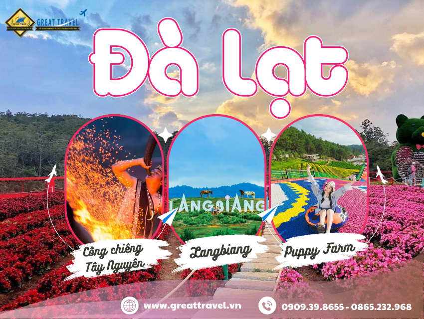 TOUR HỌC SINH ĐÀ LẠT 3N3Đ | TEAMBUILDING – GALA DINNER – KHÁCH SẠN 2-3 SAO